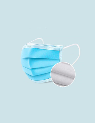Image of 3 Layer Disposable Face Masks (20 Pieces)