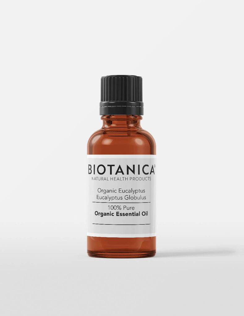 Biotanica, Eucalyptus, Premium Organic Essential Oil