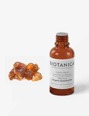 Image of Biotanica, Myrrh, Premium Organic Essential Oil